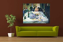 Obraz Munch The Wedding of the Bohemian, Munch Seated on the Far Left zs16688