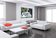 Obraz Munch The Wedding of the Bohemian, Munch Seated on the Far Left zs16688