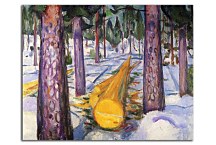 Obraz Munch The yellow log zs16689