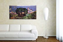 Obraz Munch Trees on the Shore zs16691