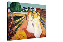 Women on the Bridge Obraz Munch zs16695