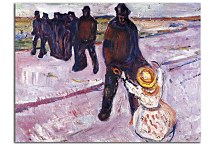 Worker and Child Obraz Munch zs16696