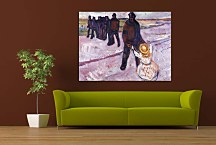 Worker and Child Obraz Munch zs16696