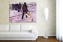 Worker and Child Obraz Munch zs16696