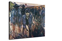 Workers on Their Way Home Obraz Munch zs16698