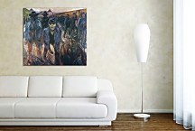 Workers on Their Way Home Obraz Munch zs16698