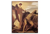 Elijah in the Wilderness - Frederic Leighton Obraz zs16708