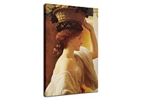 Eucharis, A Girl with a Basket of Fruit - Frederic Leighton Obraz  zs16709