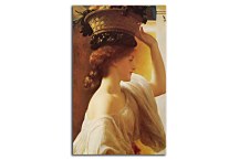Eucharis, A Girl with a Basket of Fruit - Frederic Leighton Obraz  zs16709