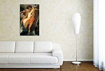 Reprodukcia Frederic Leighton - The Fisherman and the Syren zs16736