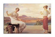 Reprodukcia Frederic Leighton - Winding the Skein zs16743