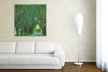 Reprodukcie Gustav Klimt - Avenue of Schloss Kammer Park zs16748