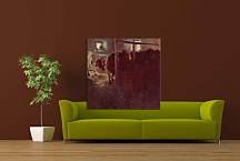 Gustav Klimt - Cows in the barn Obraz zs16757