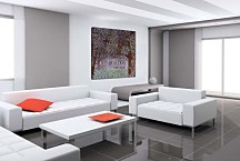 Farmhouse in Upper Austria Obraz Gustav Klimt zs16764