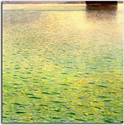 Island in the Attersee Obraz Klimt zs16772