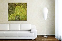 Maliar Gustav Klimt obraz - Landscape Garden zs16775