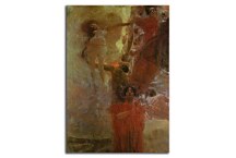 Gustav Klimt obraz - Painted composition design to medicine zs16782