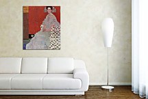 Portrait of Fritza Riedler Obraz Klimt zs16791