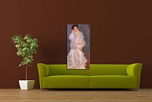 Portrait of Hermine Gallia Obraz Klimt zs16792