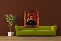 Portrait of Joseph Pembauer Obraz Klimt  zs16794