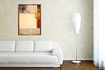 Poster for the First Art Exhibition of the Secession Art Movement Obraz zs16798