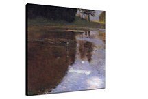 Obraz Gustav Klimt Quiet pond in the park of Appeal zs16799