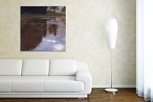 Obraz Gustav Klimt Quiet pond in the park of Appeal zs16799