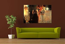 Obraz Gustav Klimt Schubert at the Piano II zs16801