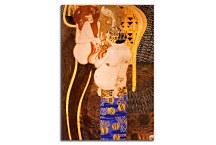 Klimt Obraz The Beethoven Frieze: The Hostile Powers. Left part, detail zs16803