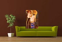 Klimt Obraz The Beethoven Frieze: The Hostile Powers. Left part, detail zs16803