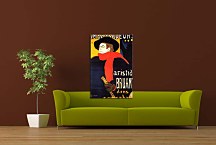 Henri de Toulouse-Lautrec  - Ambassadeurs Aristide Bruant in his cabaret Obraz zs16820