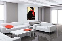 Henri de Toulouse-Lautrec  - Aristide Bruant in his cabaret Obraz zs16821