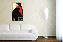 Henri de Toulouse-Lautrec  - Aristide Bruant in his cabaret Obraz zs16821