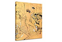 Chocolat dancing in the Irish and American Bar Obraz zs16830