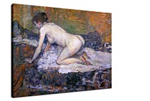 Crouching Woman with Red Hair zs16833