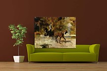 Dog Car Obraz zs16836