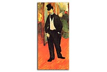 Dr. Tapie Celeyran in a corridor of the French Comedy Obraz zs16837