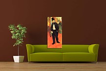 Dr. Tapie Celeyran in a corridor of the French Comedy Obraz zs16837