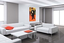 Dr. Tapie Celeyran in a corridor of the French Comedy Obraz zs16837