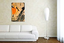 Reprodukcia na plátne Jane Avril zs16847