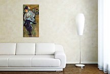 Reprodukcia na plátne Jane Avril Dancing zs16850