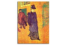 Jane Avril leaving the Moulin Rouge Obraz zs16853