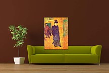 Jane Avril leaving the Moulin Rouge Obraz zs16853