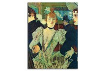 La Goulue Arriving at the Moulin Rouge with Two Women  Obraz zs16855