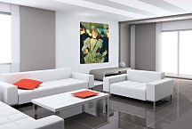 La Goulue Arriving at the Moulin Rouge with Two Women  Obraz zs16855