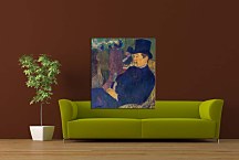 M. Delaporte at the Jardin de Paris Obraz zs16857