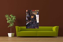 Mademoiselle Marie Dihau Playing the Piano Obraz  zs16858