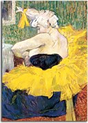 The clownesse Cha u Kao at the Moulin Rouge Obraz zs16867