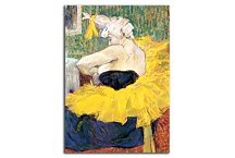 The clownesse Cha u Kao at the Moulin Rouge Obraz zs16867