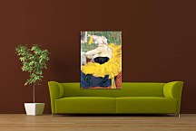 The clownesse Cha u Kao at the Moulin Rouge Obraz zs16867